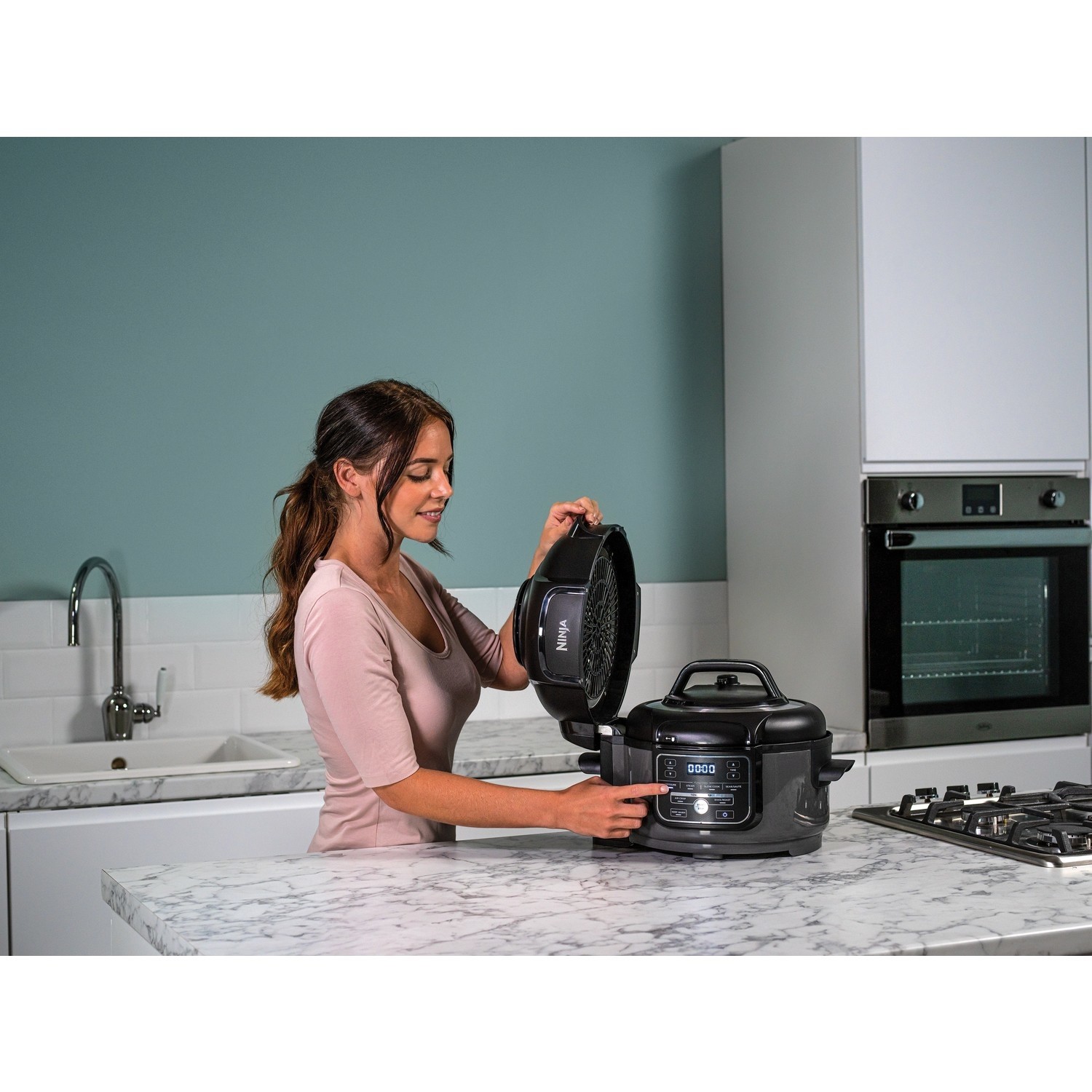 Ninja OP100UK Foodi Mini 6-in-1 4.7L Multi-Cooker & Air Fryer - Image 7
