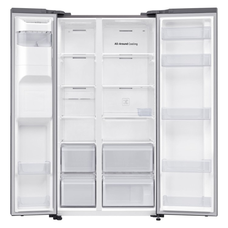 Refurbished Samsung RS65DG5403S9EU Freestanding 635 Litre Frost Free American Fridge Freezer with SpaceMax Technology Stainless steel - Image 5