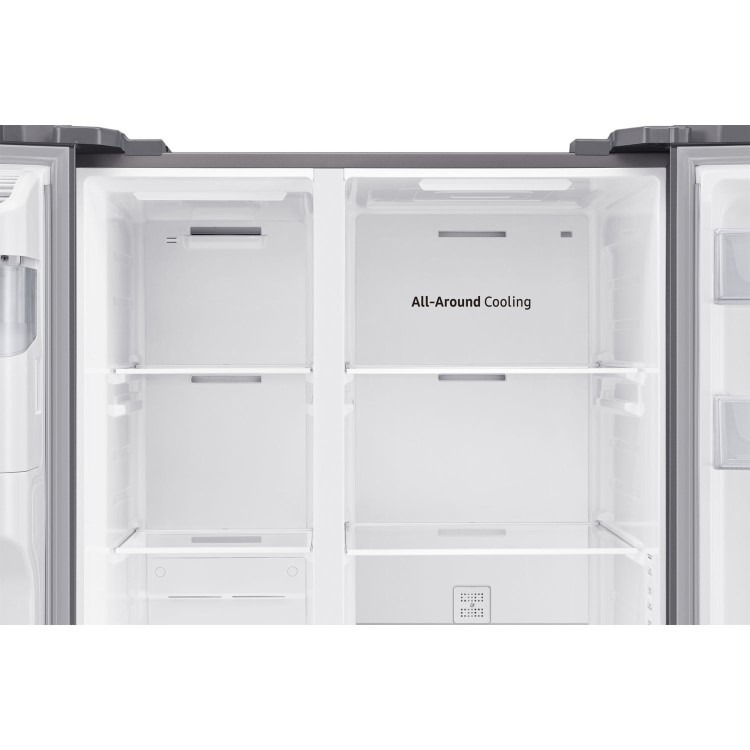 Refurbished Samsung RS65DG5403S9EU Freestanding 635 Litre Frost Free American Fridge Freezer with SpaceMax Technology Stainless steel - Image 7
