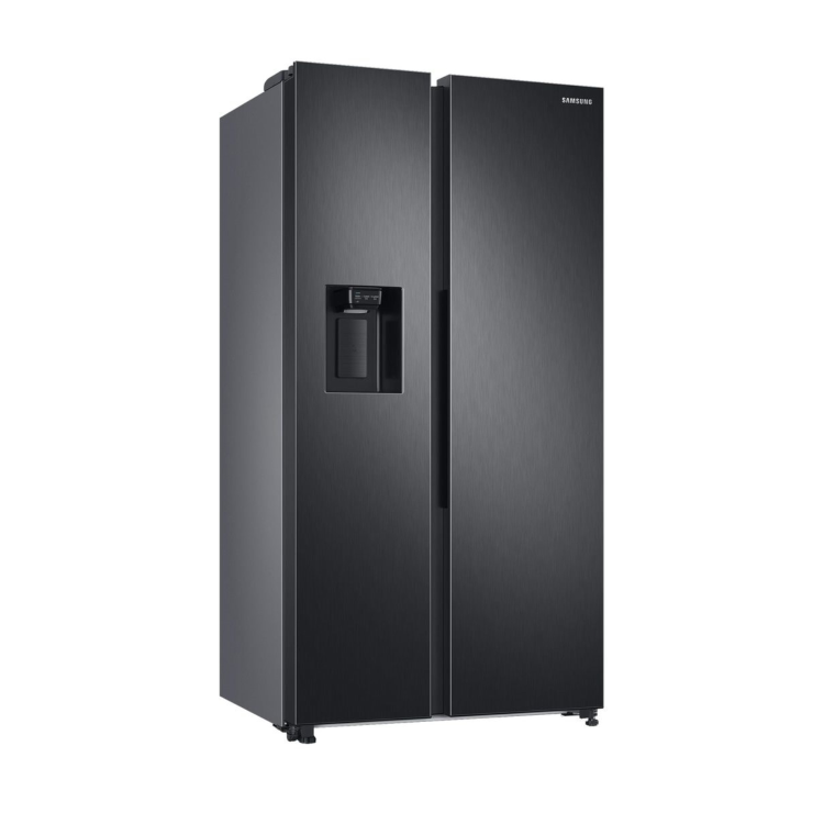 Samsung Series 8 635 Litre Side-By-Side American Fridge Freezer - Black Stainless Steel - Image 2
