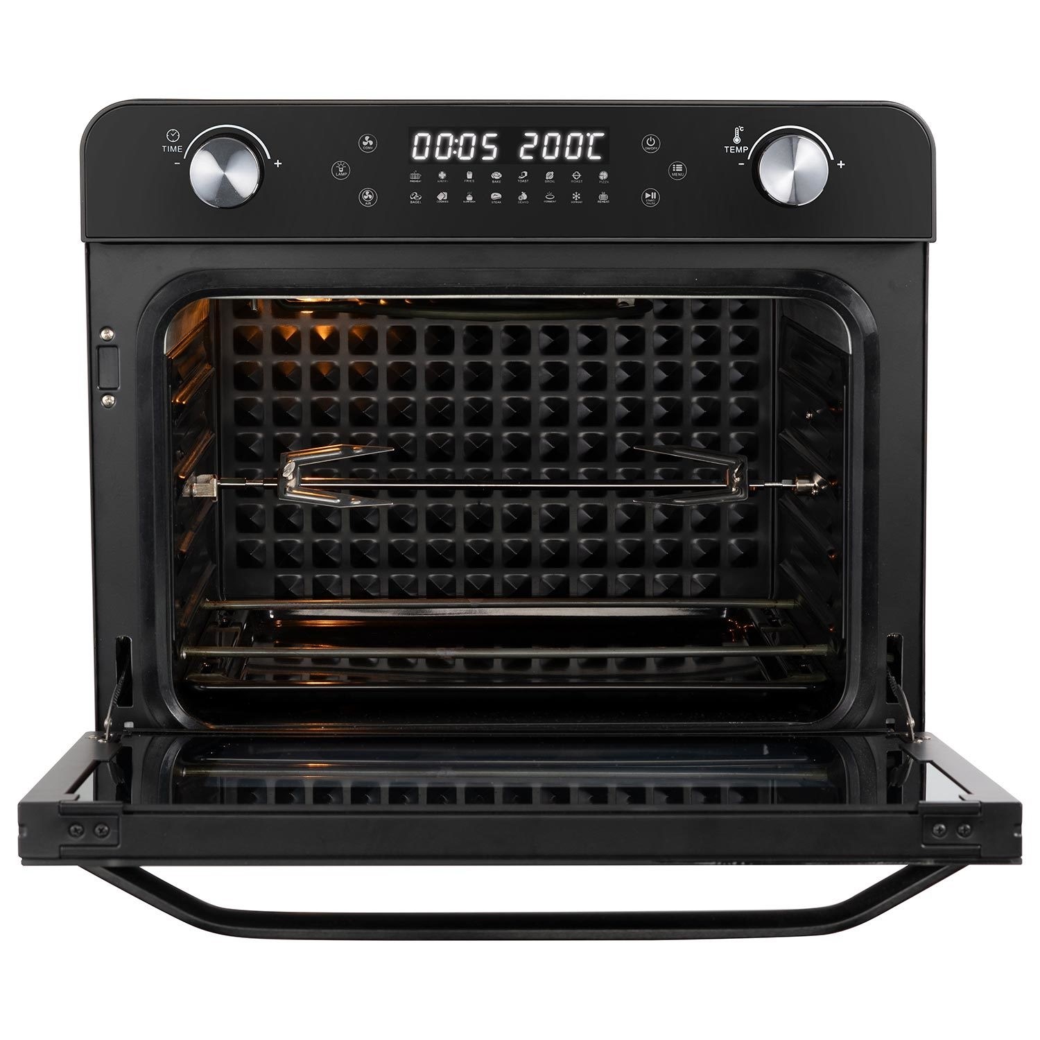 electriQ 32L Multi Function Mini Oven - Black - Image 6