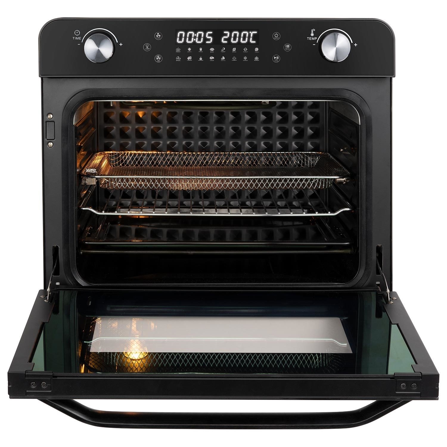 electriQ 32L Multi Function Mini Oven - Black - Image 5