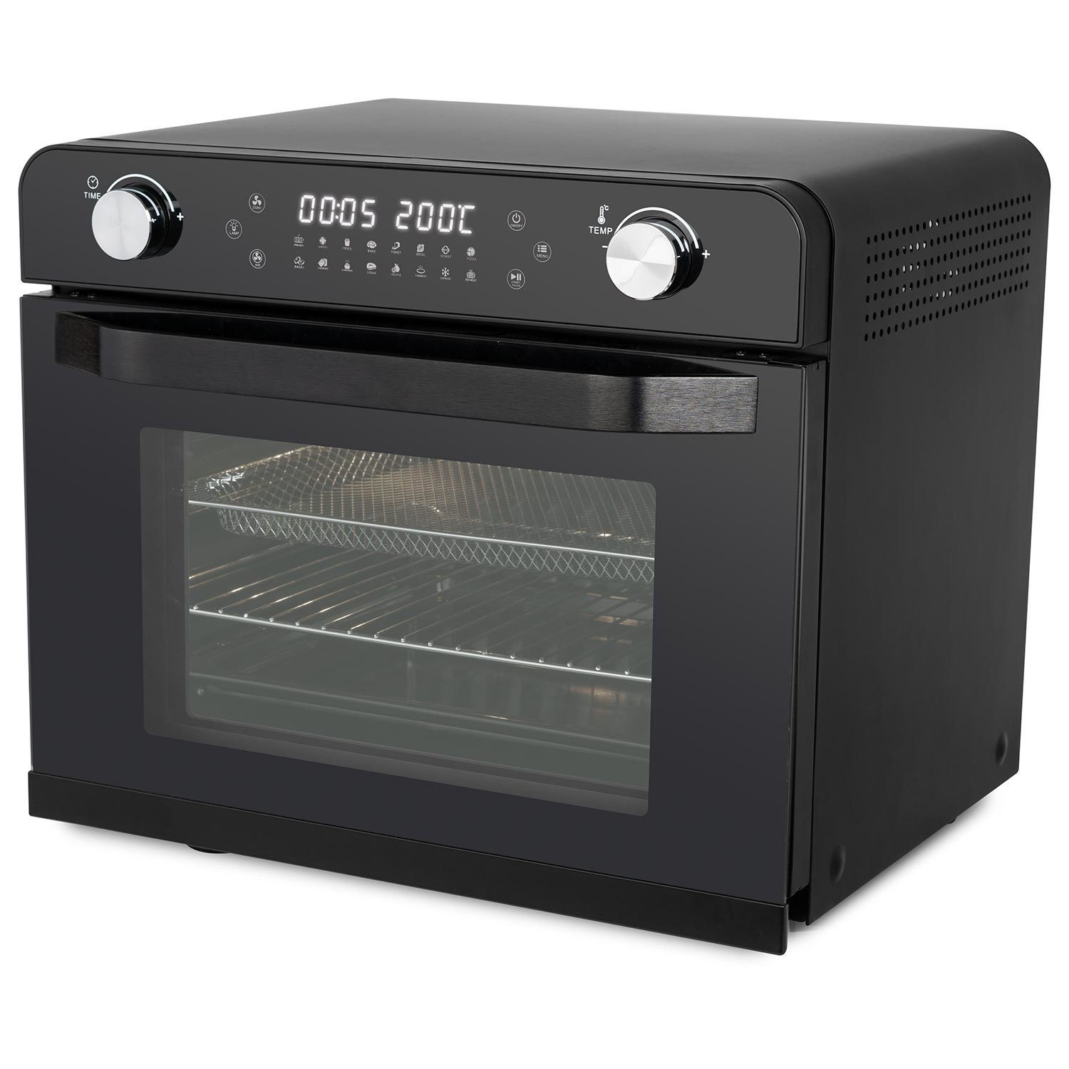 electriQ 32L Multi Function Mini Oven - Black - Image 3