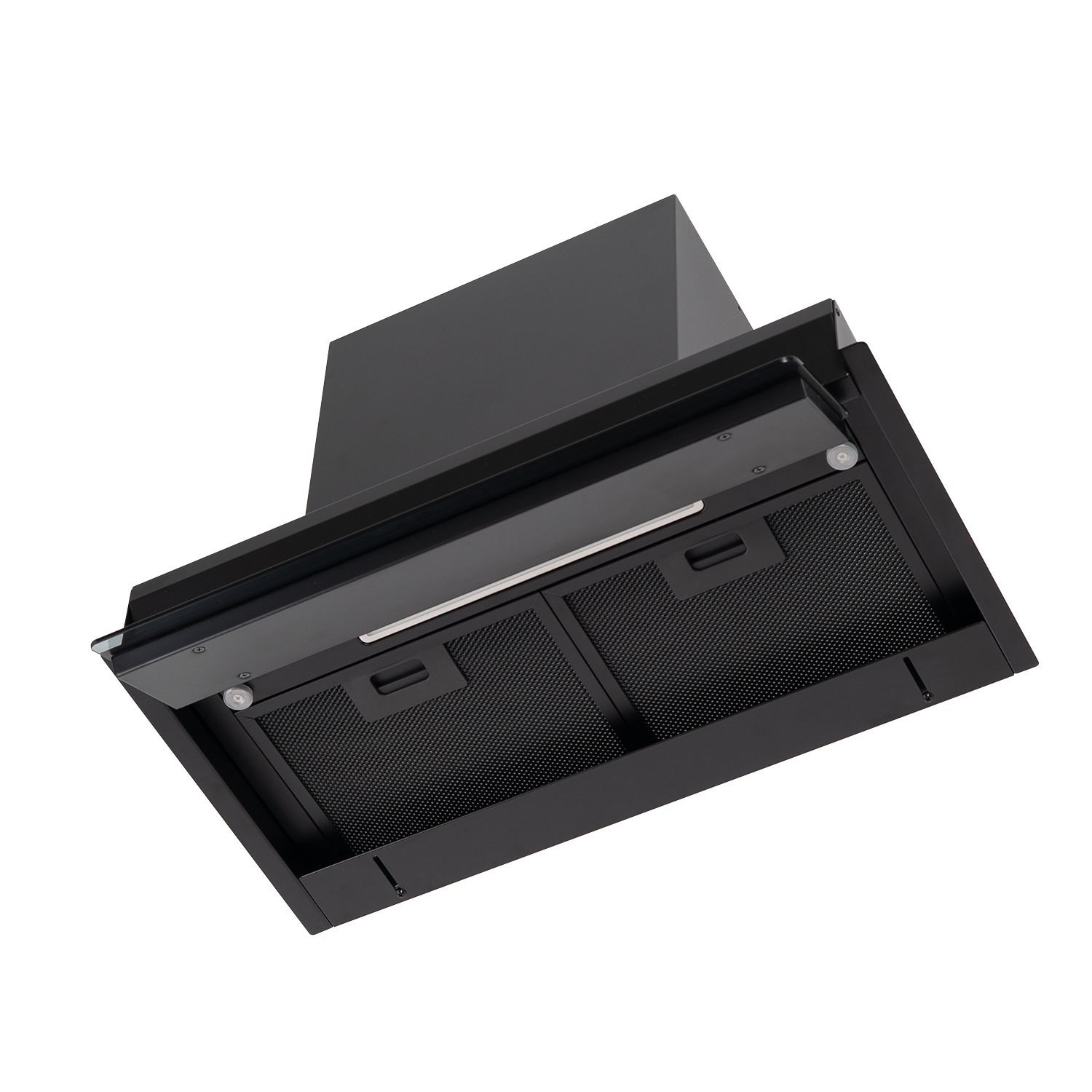 electriQ 60cm Integrated Cooker Hood with Gesture Control - Black - Image 7