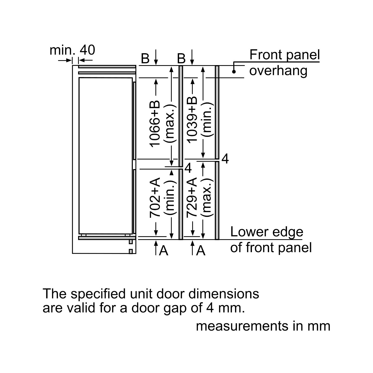 Neff N30 260 Litre 70/30 Integrated Fridge Freezer - Image 7