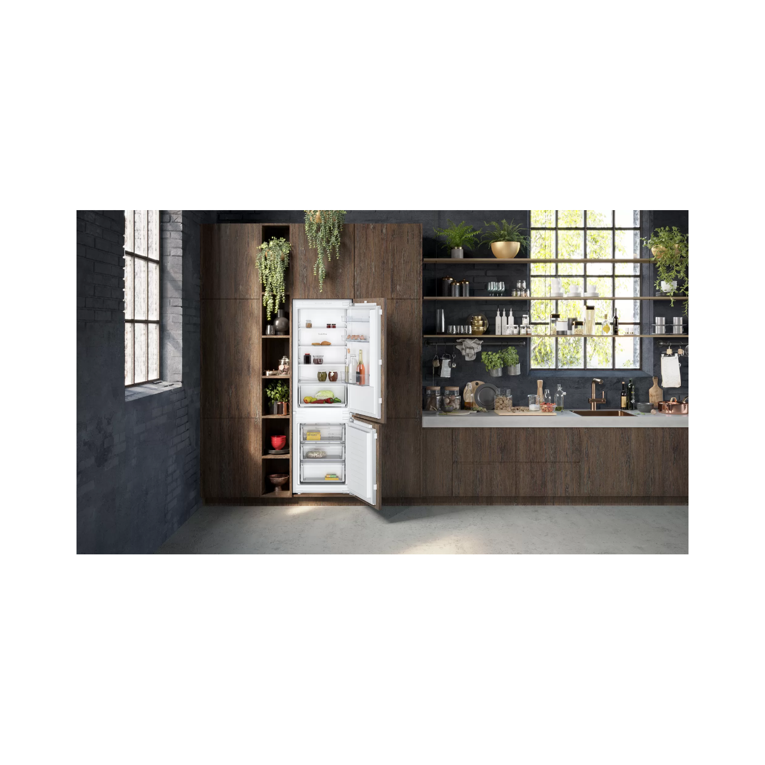 Neff N30 260 Litre 70/30 Integrated Fridge Freezer - Image 5