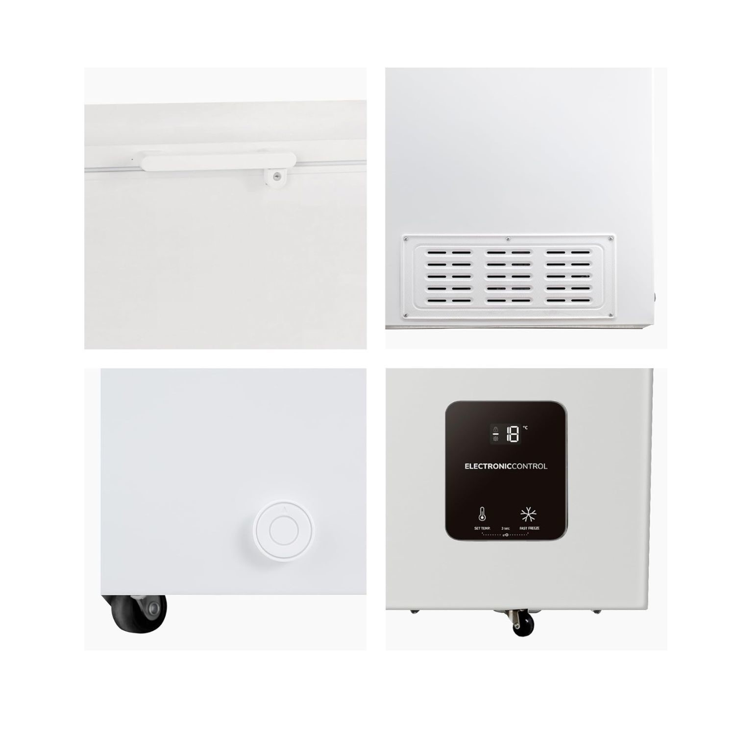 Hisense 297 Litre Chest Freezer - White - Image 3