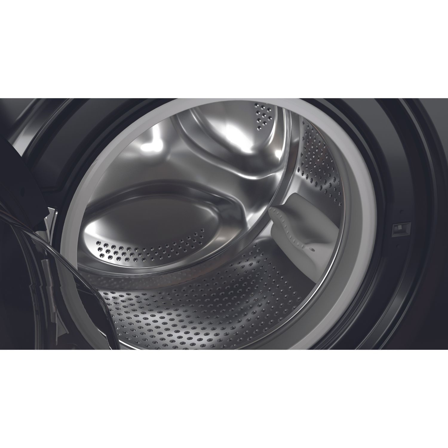 Hotpoint AntiStain 7kg 1400rpm Washing Machine - Black - Image 3