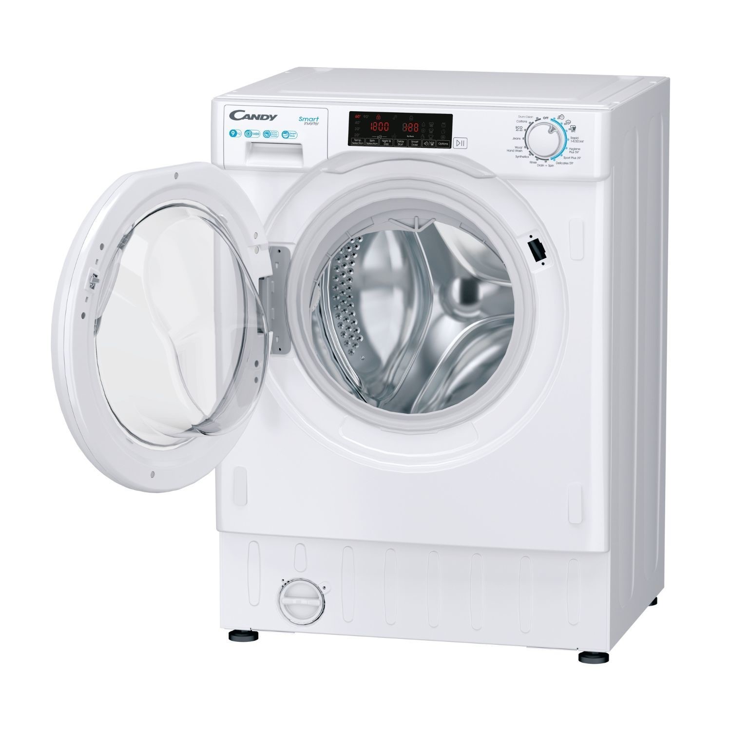 Candy Smart 9kg 1400rpm Integrated Washing Machine - White - Image 5