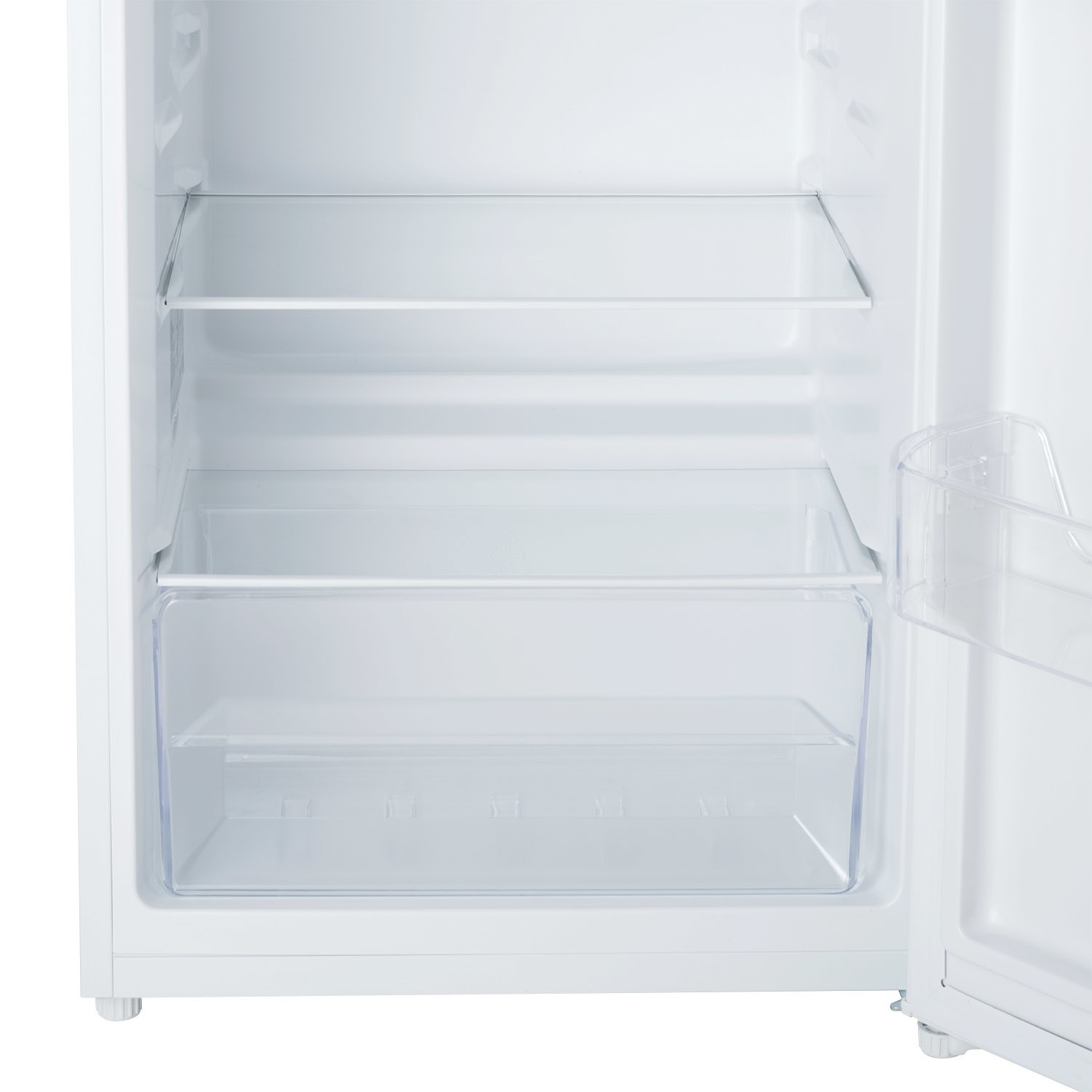 electriQ 242 Litre Freestanding Larder Fridge - White - Image 4
