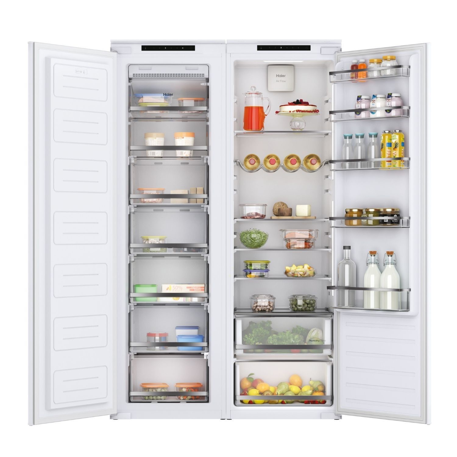 Haier Series 6 316 Litre Integrated In-Column Fridge - Image 6