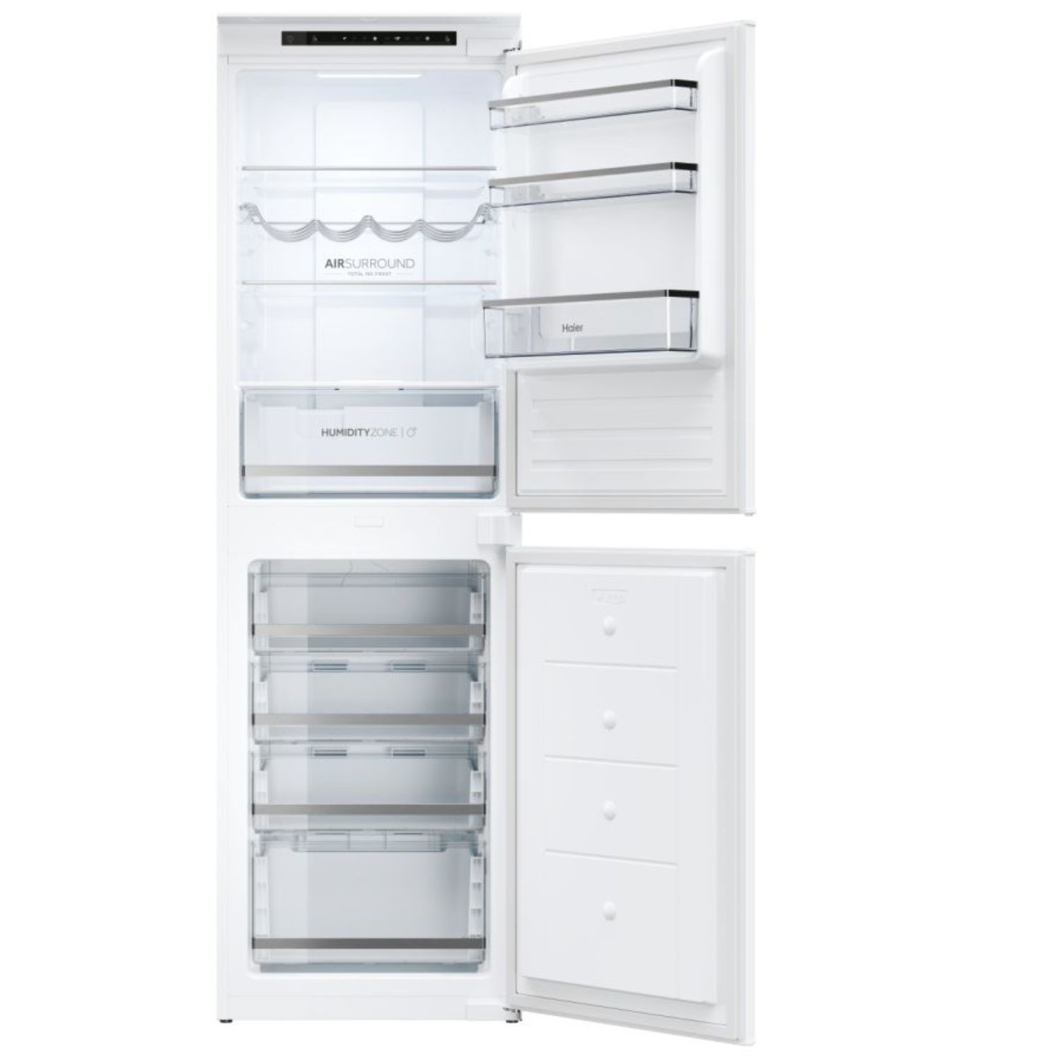 Haier 242 Litre 50/50 Integrated Fridge Freezer - Image 2