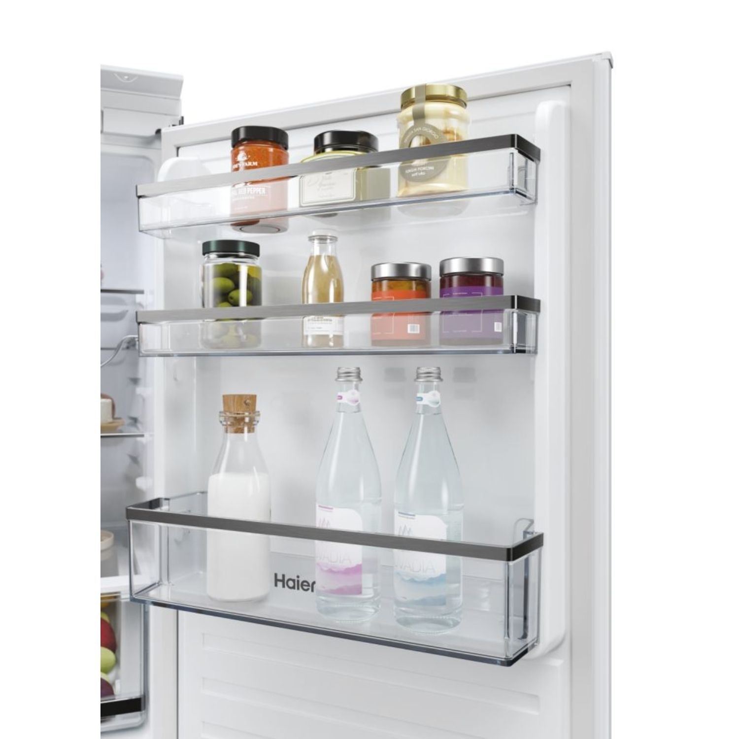 Haier 242 Litre 50/50 Integrated Fridge Freezer - Image 7