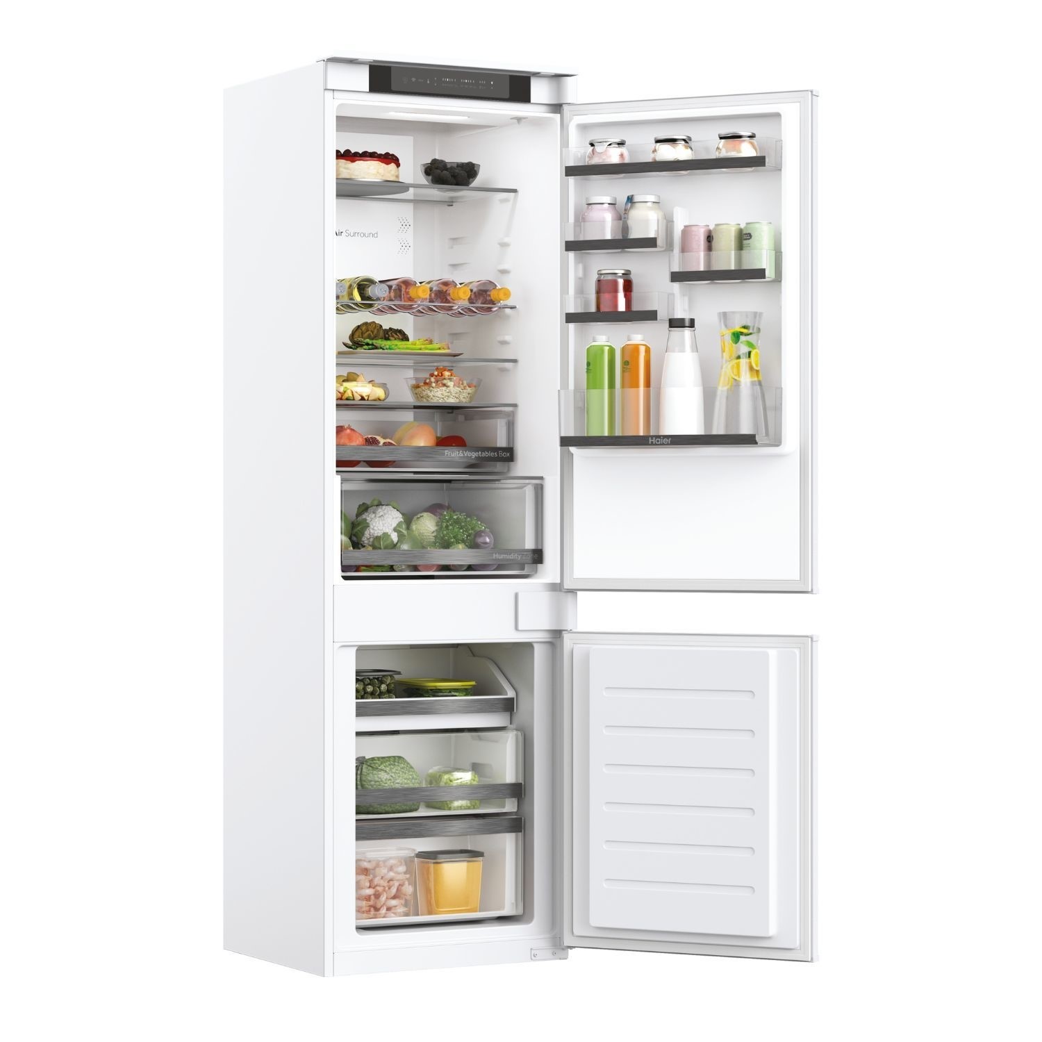 Haier Series 6 248 Litre 70/30 Integrated Fridge Freezer - Image 3