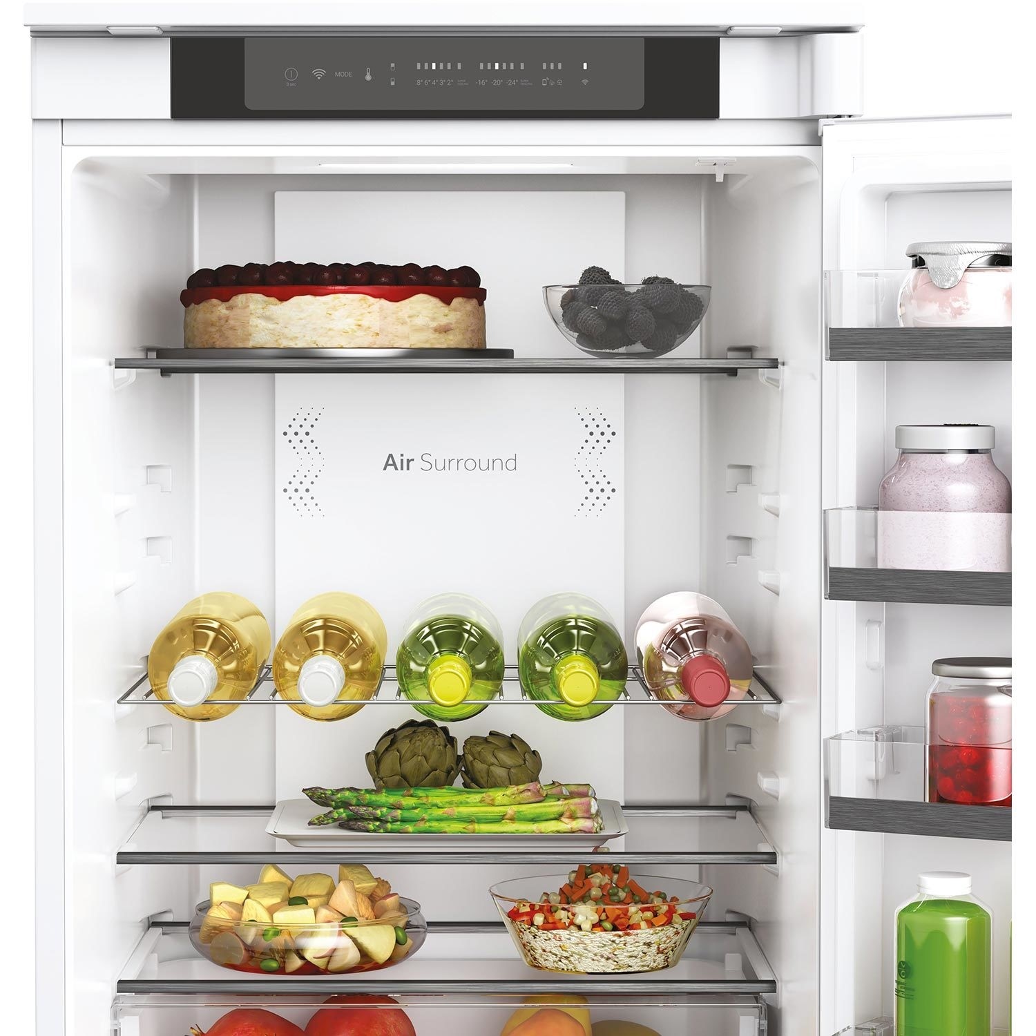 Refurbished Haier HBW5518EK Integrated 248 Litre 70/30 Frost Free Fridge Freezer - Image 4