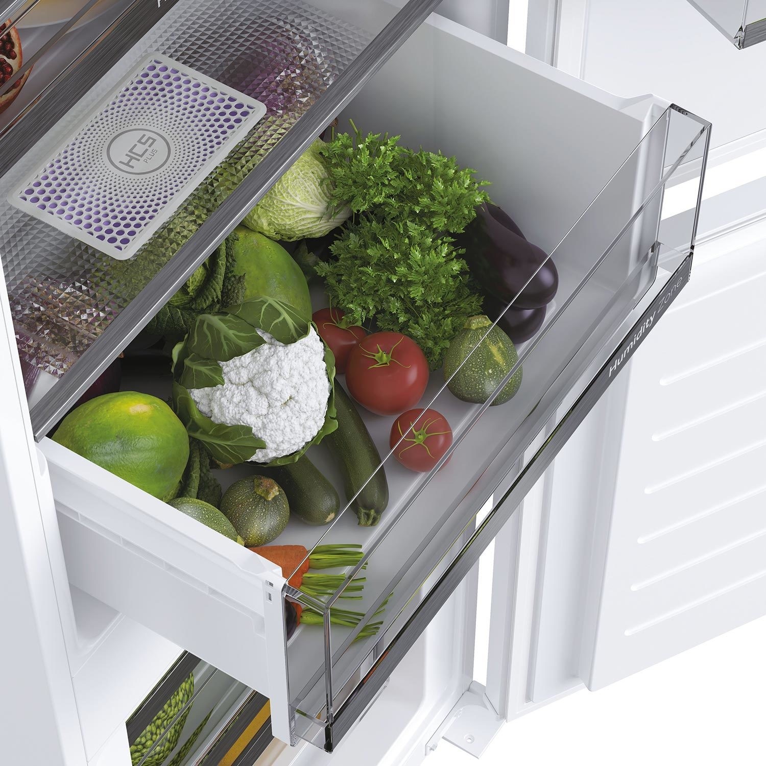 Refurbished Haier HBW5518EK Integrated 248 Litre 70/30 Frost Free Fridge Freezer - Image 5