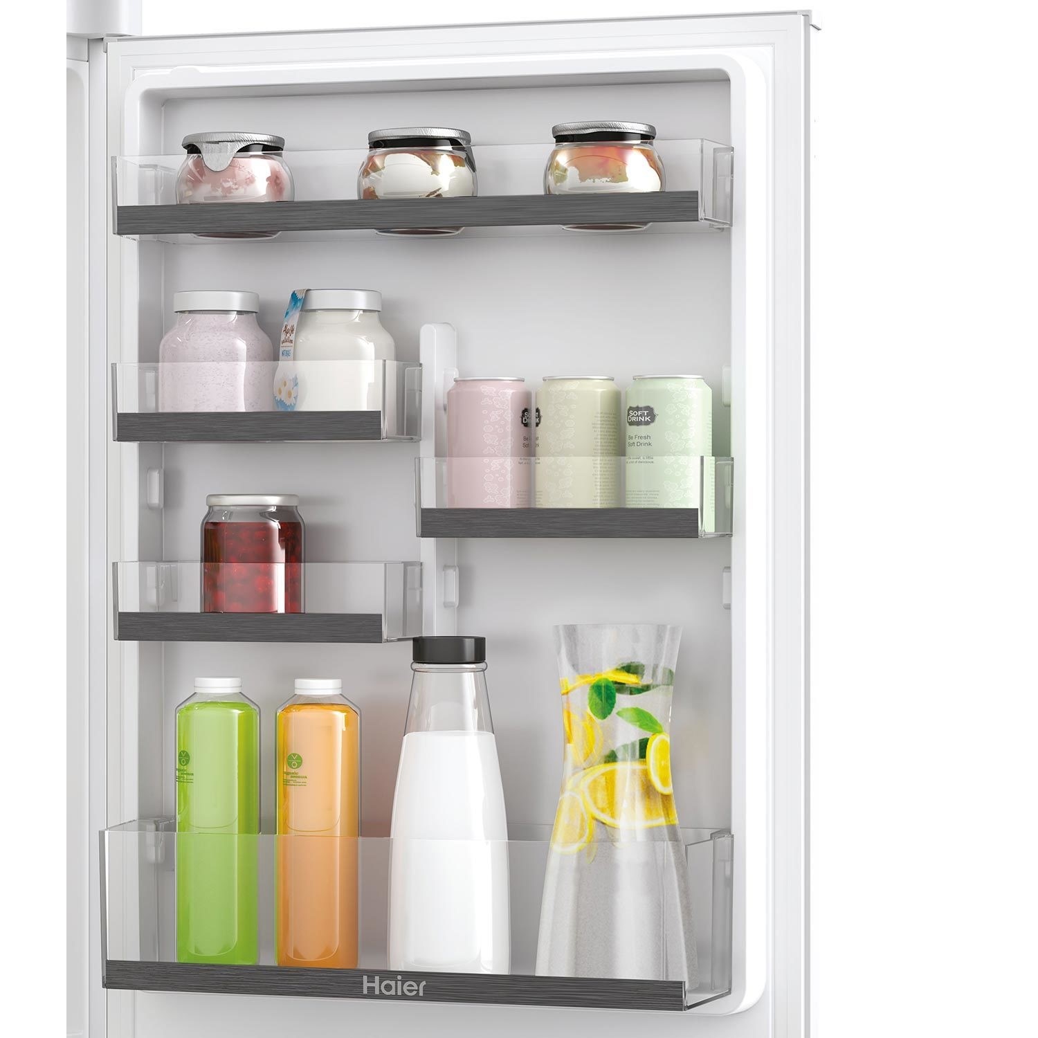 Refurbished Haier HBW5518EK Integrated 248 Litre 70/30 Frost Free Fridge Freezer - Image 6