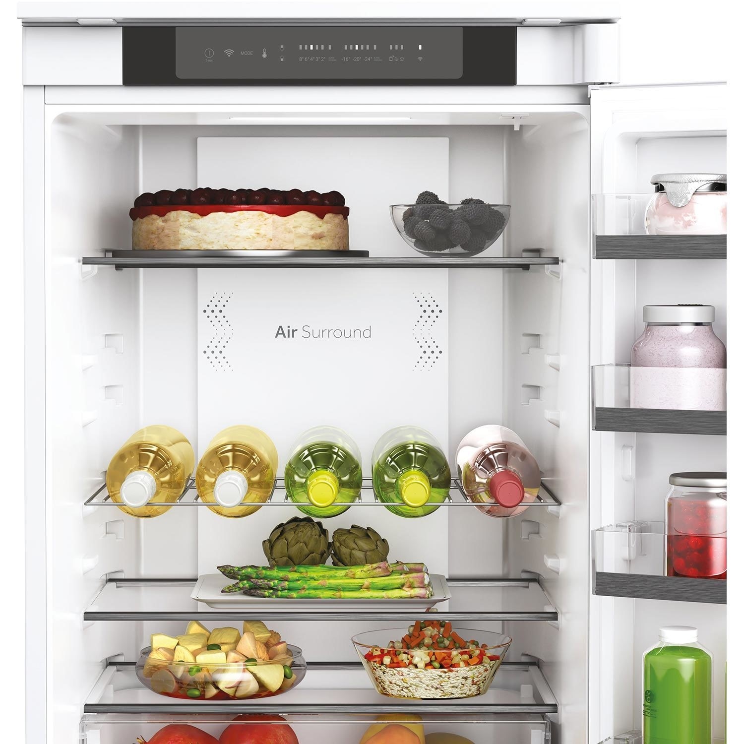 Refurbished Haier HBW5518EK Integrated 248 Litre 70/30 Frost Free Fridge Freezer - Image 7