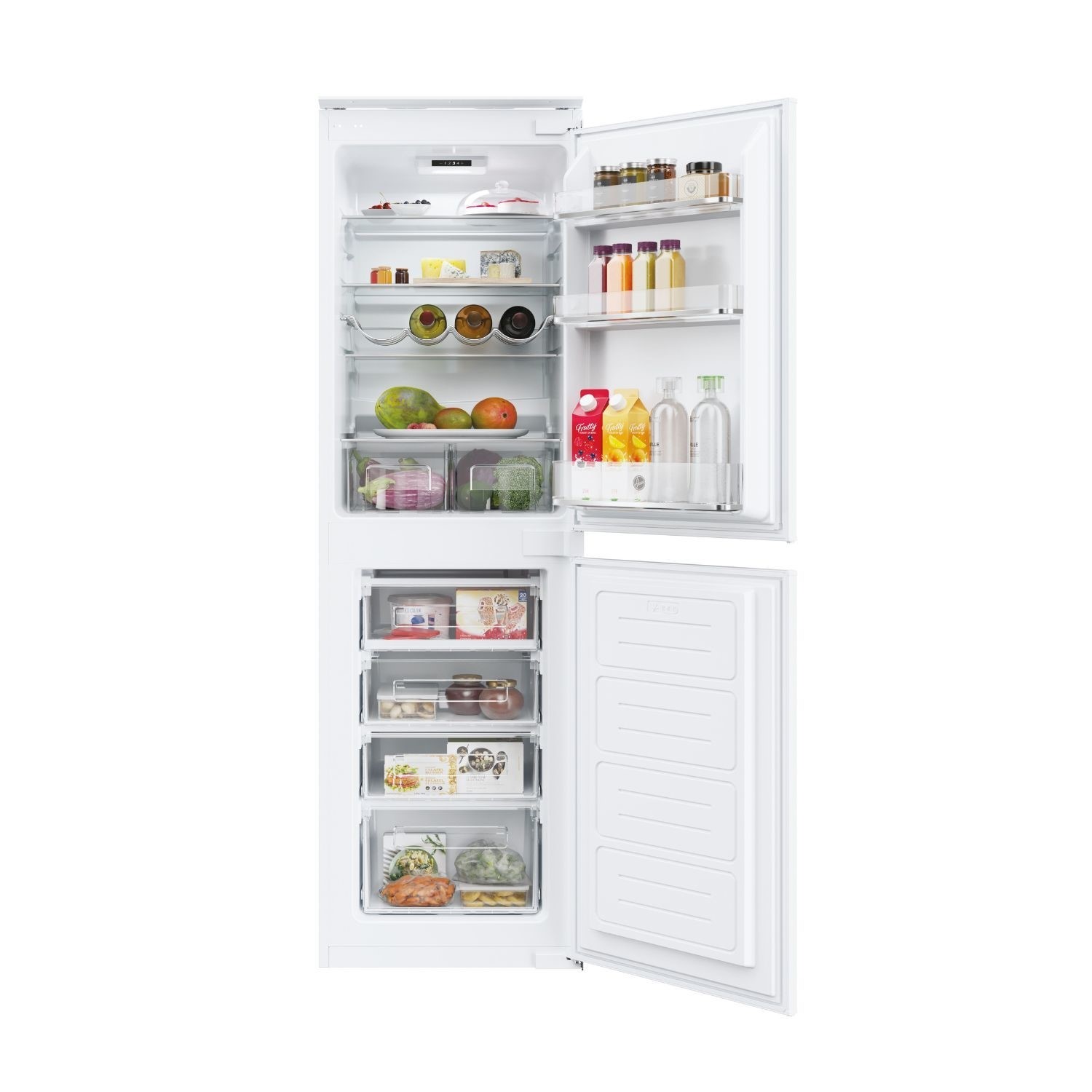 Hoover 233 Litre 50/50 Integrated Fridge Freezer - Image 2