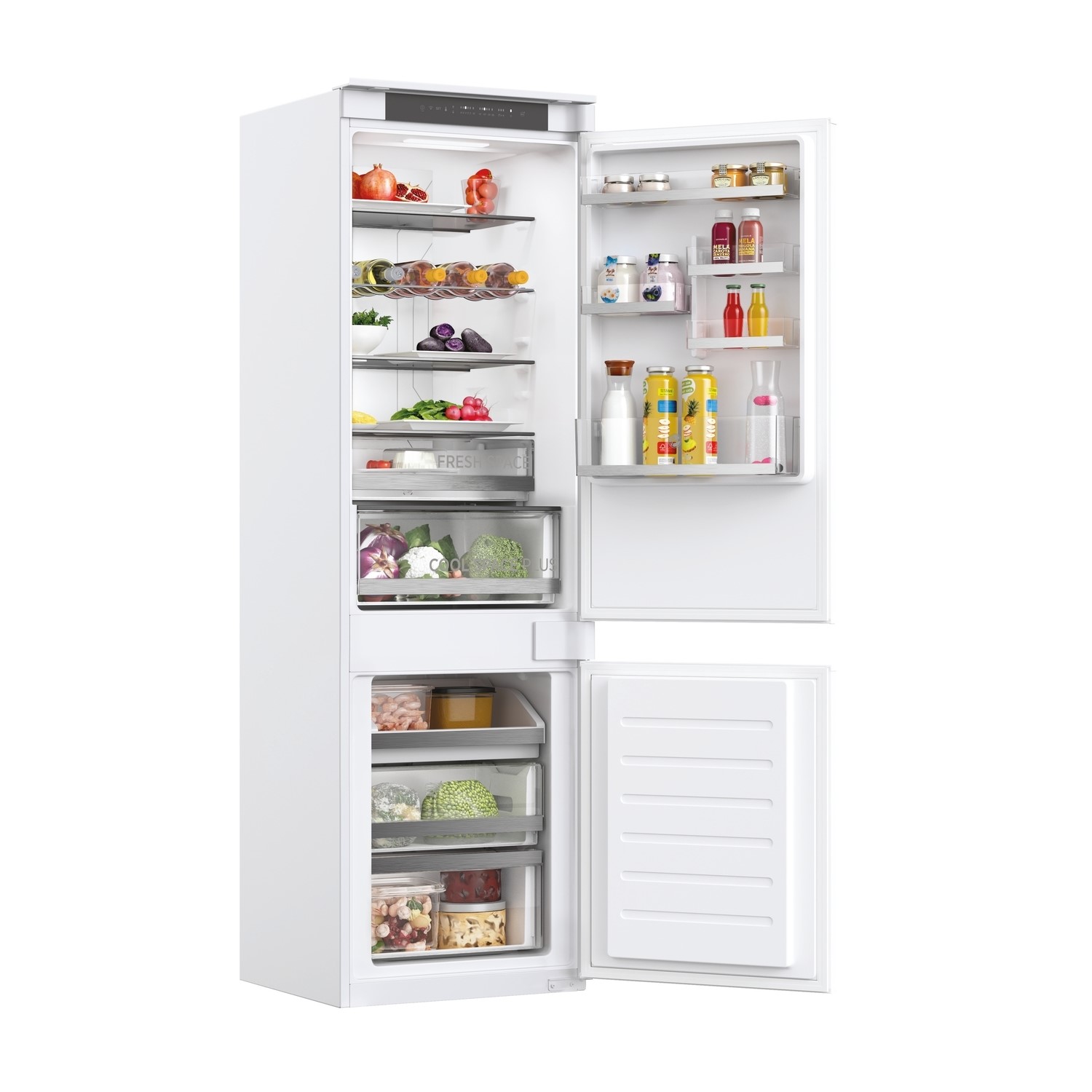 Hoover 248 Litre 70/30 Integrated Fridge Freezer - Image 3