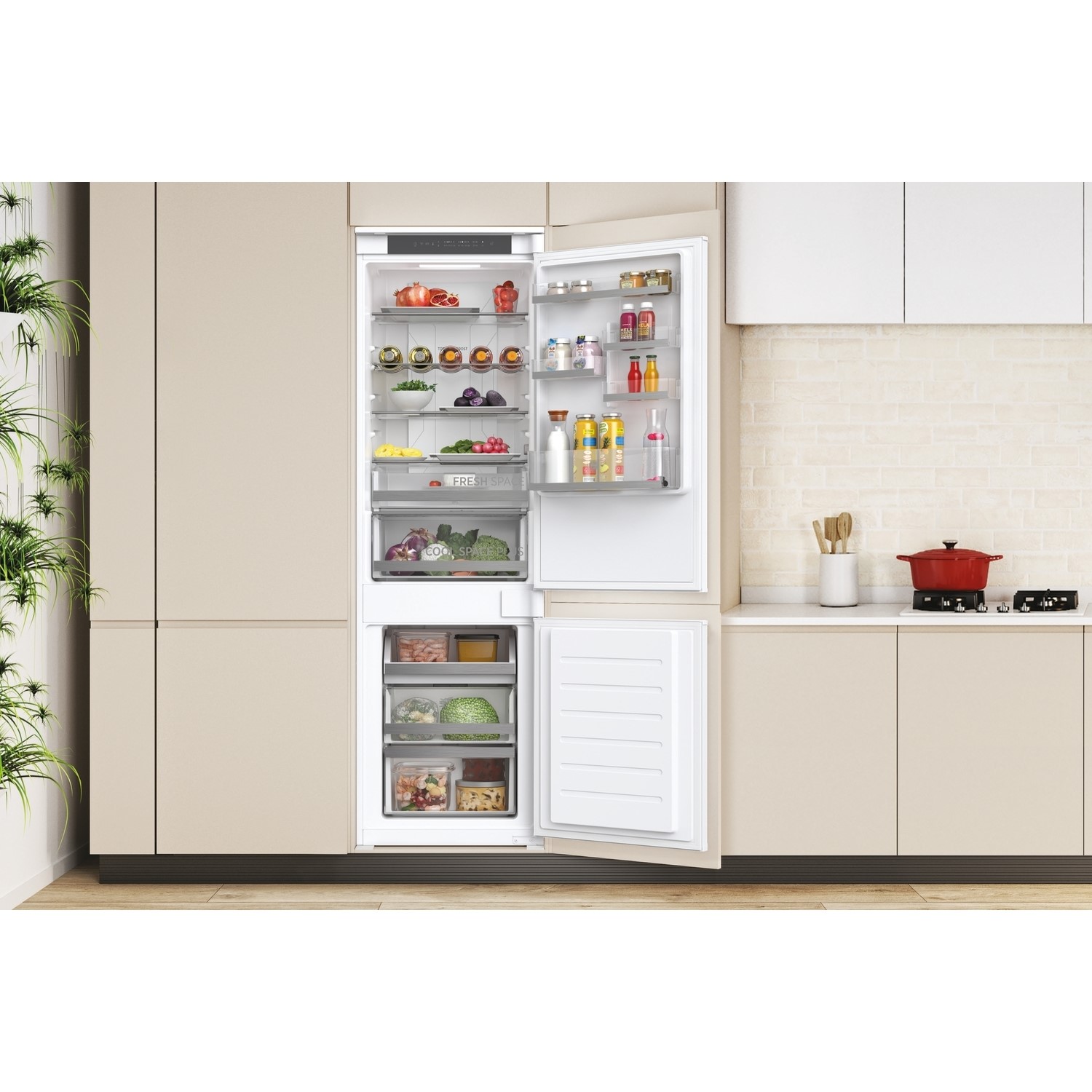 Hoover 248 Litre 70/30 Integrated Fridge Freezer - Image 8