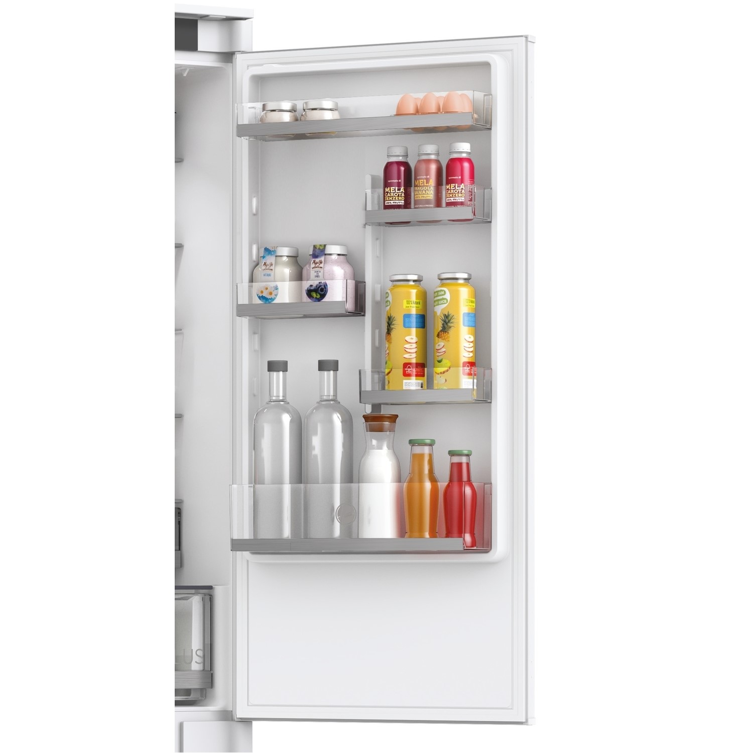 Refurbished Hoover HOBT5519EWK-1 Integrated 281 Litre 70/30 Frost Free Fridge Freezer White - Image 3