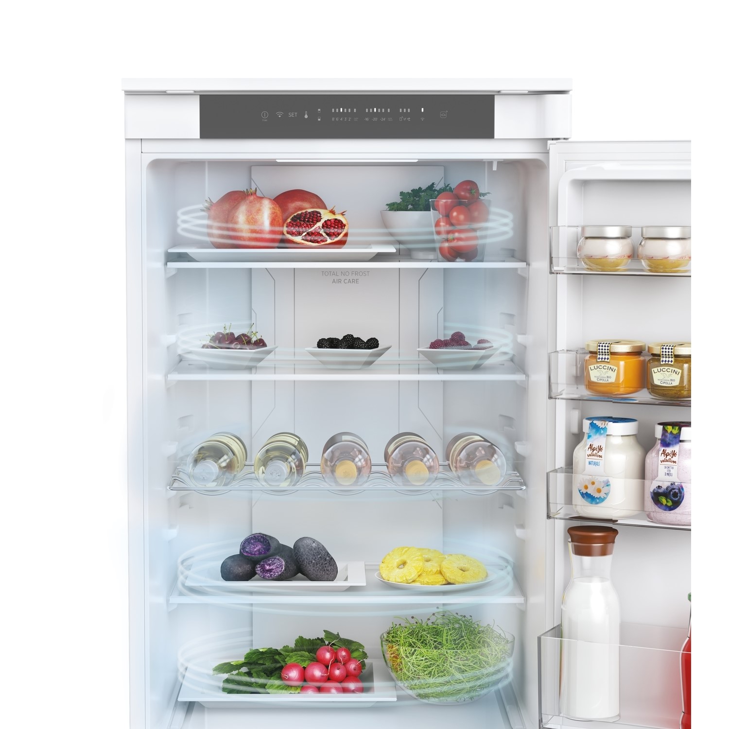 Refurbished Hoover HOBT5519EWK-1 Integrated 281 Litre 70/30 Frost Free Fridge Freezer White - Image 5