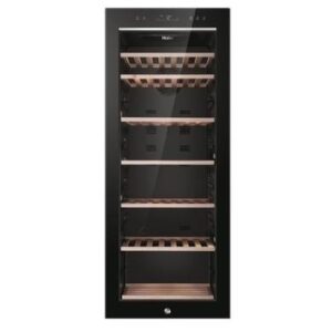 Haier 84 Bottle Single Zone Wine Cooler - Black