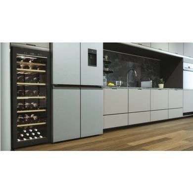 Haier 84 Bottle Single Zone Wine Cooler - Black - Image 2