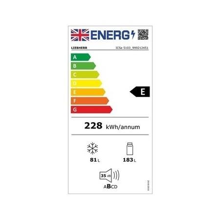 Liebherr 264 Litre 60/40 Integrated Fridge Freezer - Image 3
