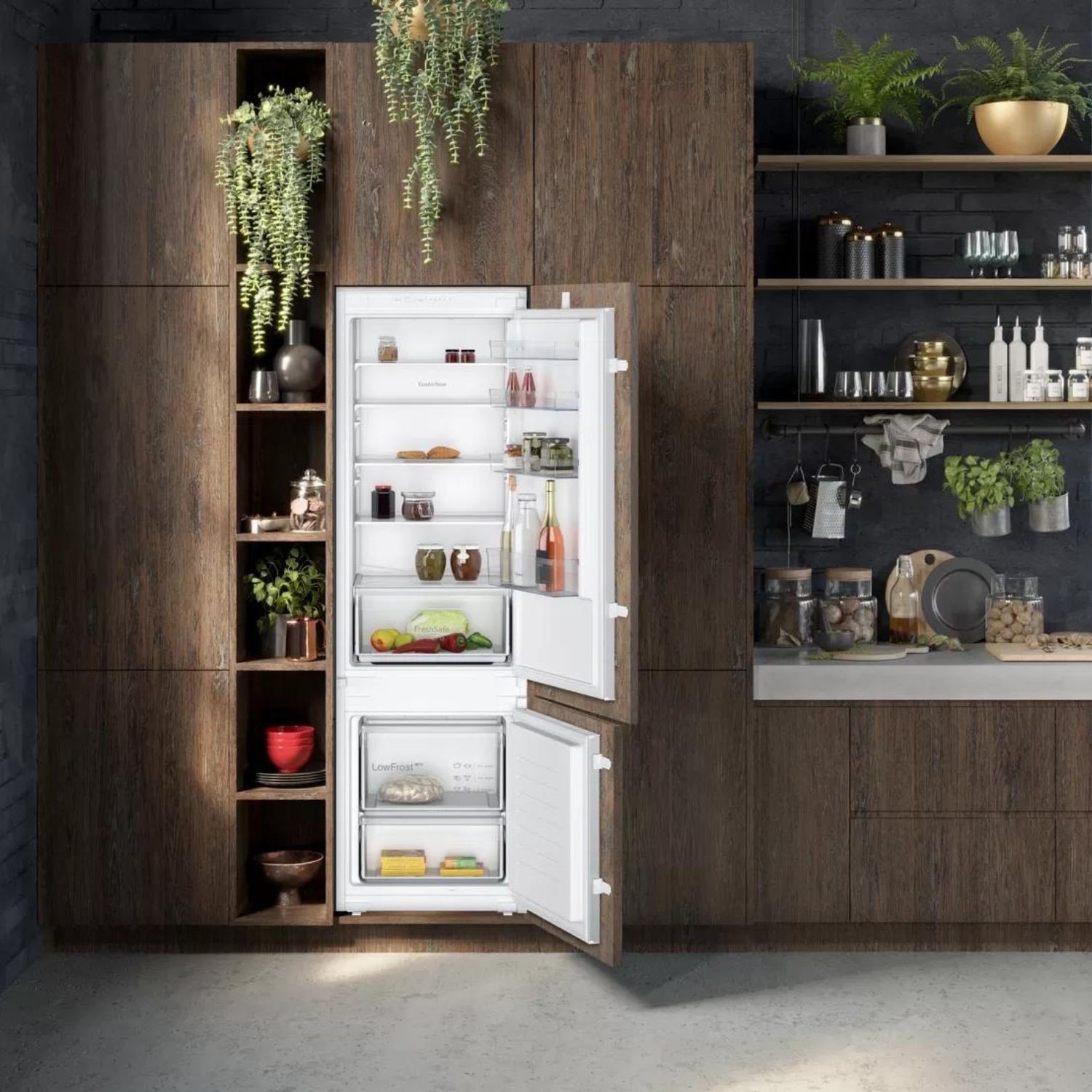 Neff N30 270 Litre 70/30 Integrated Fridge Freezer - White - Image 6
