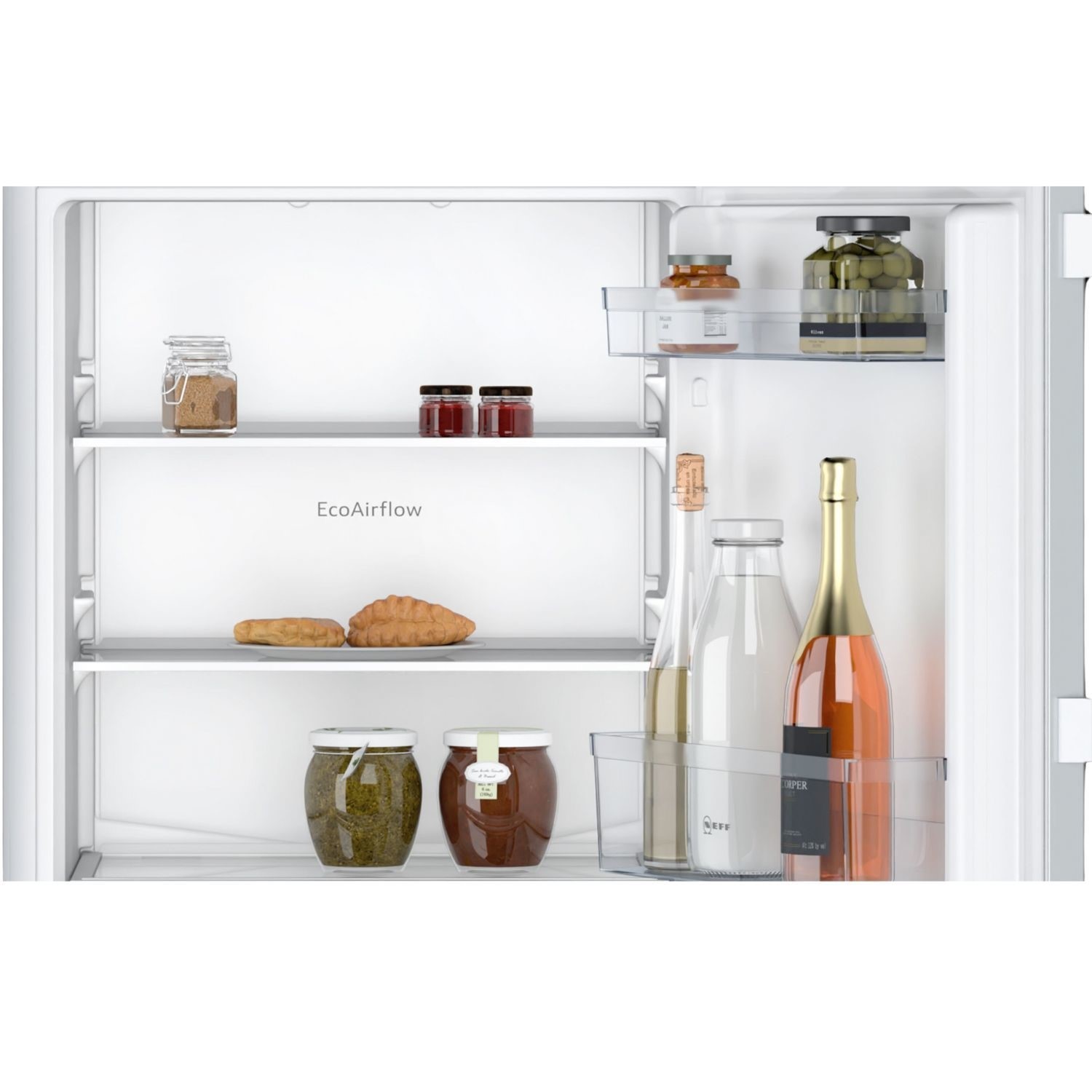Neff N30 249 Litre 50/50 Integrated Fridge Freezer - Image 2