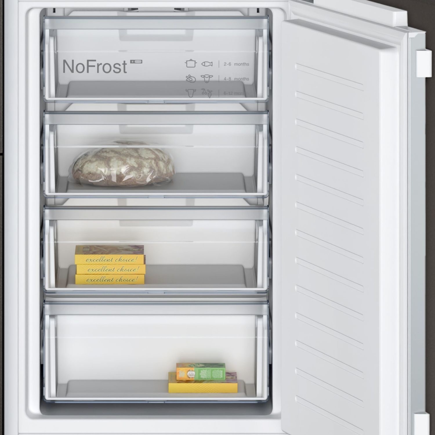 Neff N30 249 Litre 50/50 Integrated Fridge Freezer - Image 6