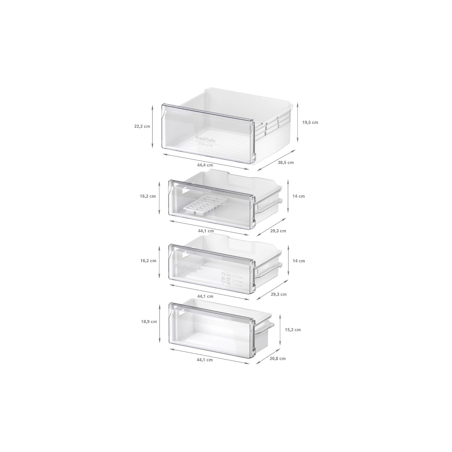 Neff N30 290 Litre 60/40 Integrated Fridge Freezer - Image 5