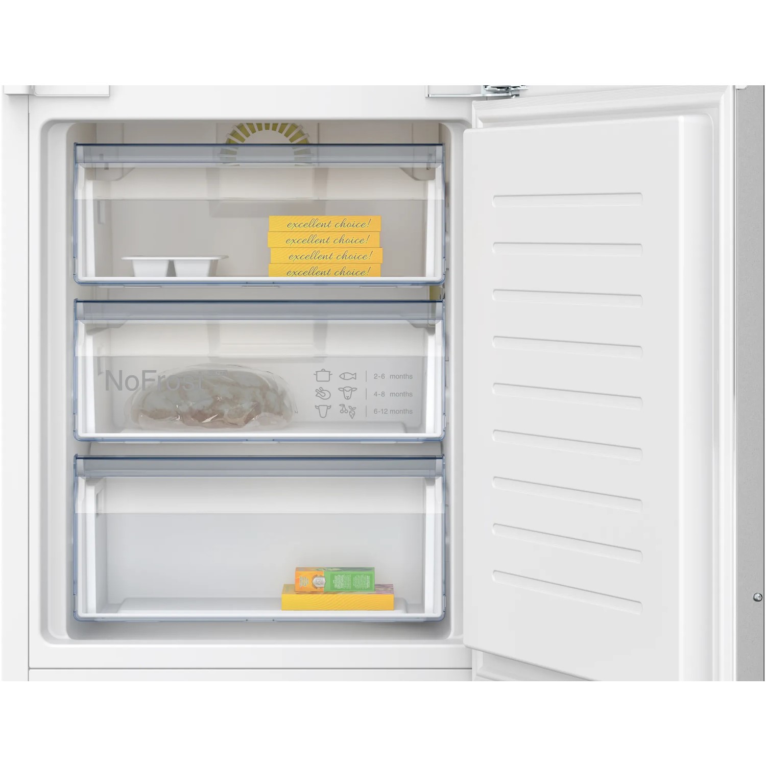 Refurbished Neff N50 KI7962FD0 Integrated 290 Litre 60/40 Frost Free Fridge Freezer White - Image 5