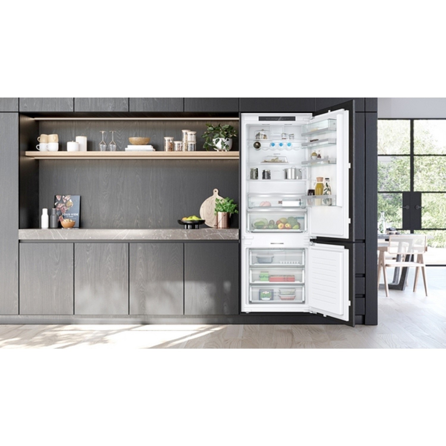 Siemens iQ100 290 Litre 70/30 Integrated Fridge Freezer - Image 8