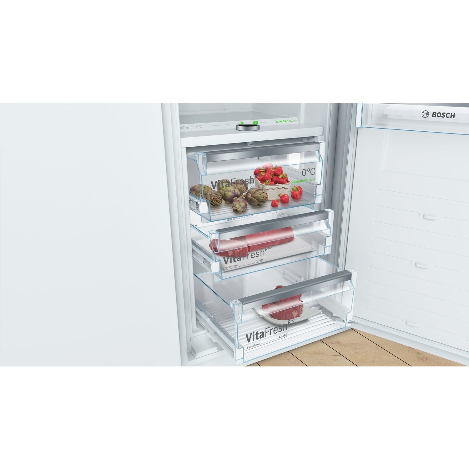 Refurbished Bosch Series 8 KIF81PFE0 Integrated 289 Litre In-Column Fridge White - Image 4