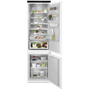 Refurbished AEG 8000 Series NSC8M191DS Integrated 269 Litre 70/30 Frost Free Fridge Freezer White