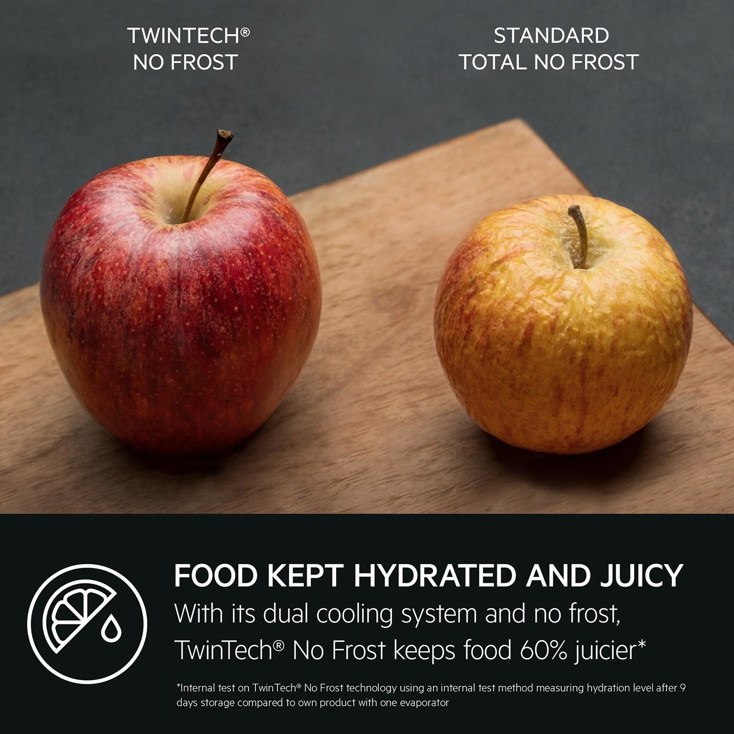 AEG 6000 Series 257 Litre 70/30 Integrated Fridge Freezer - Image 2