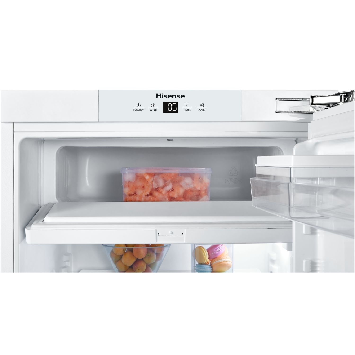 Hisense 121 Litre Integrated Under Counter Fridge with Ice Box - Image 6