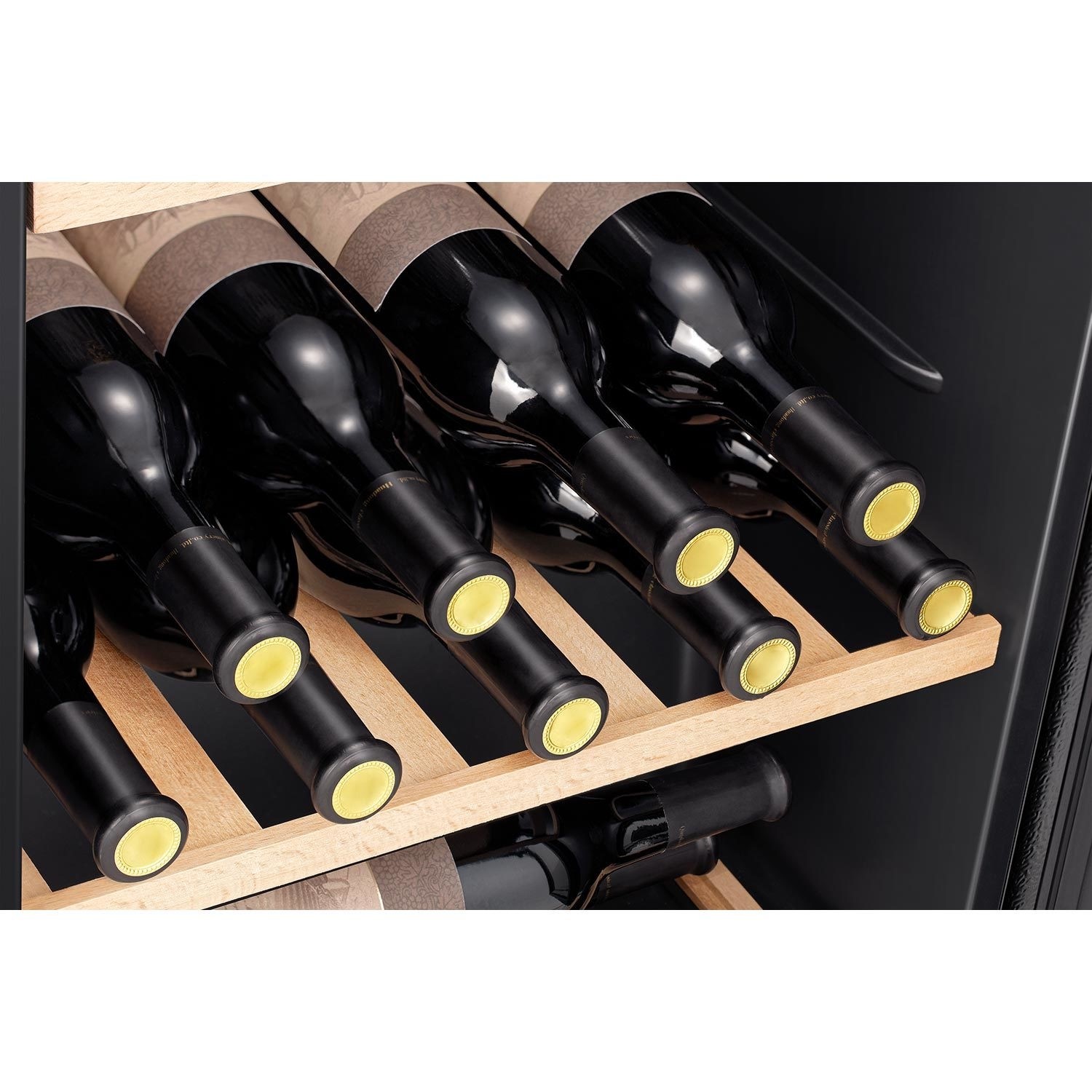 Hisense 30 Bottle Single Zone Wine Cooler - Black - Image 5