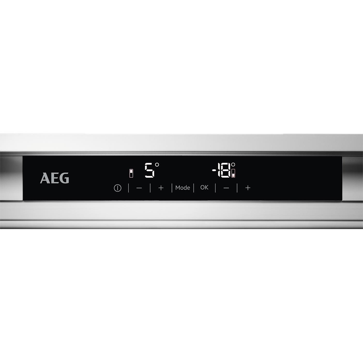 Refurbished AEG 8000 Series SCE818E8MF Integrated 244 Litre 70/30 Frost Free Fridge Freezer White - Image 2