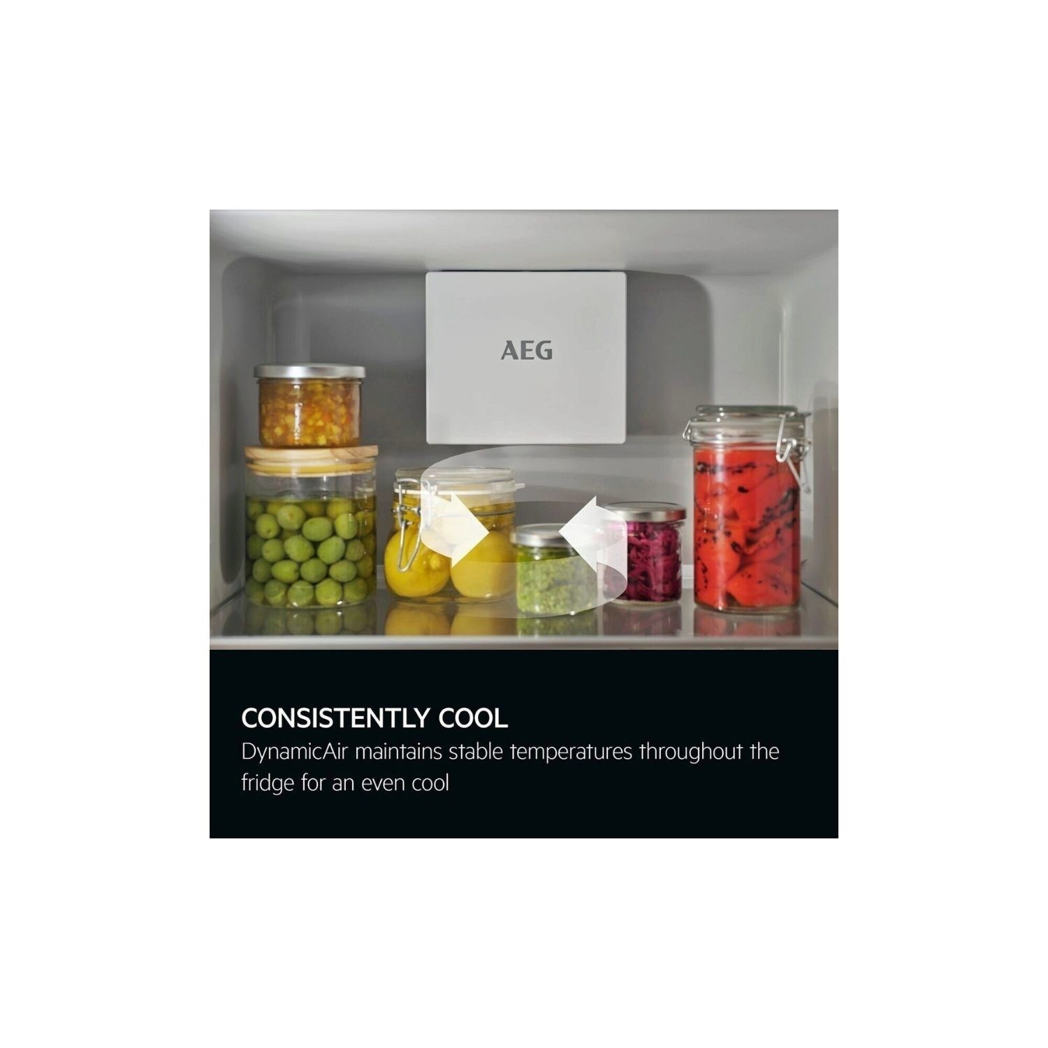AEG 6000 Series 259 Litre In-column Integrated Fridge - Image 7