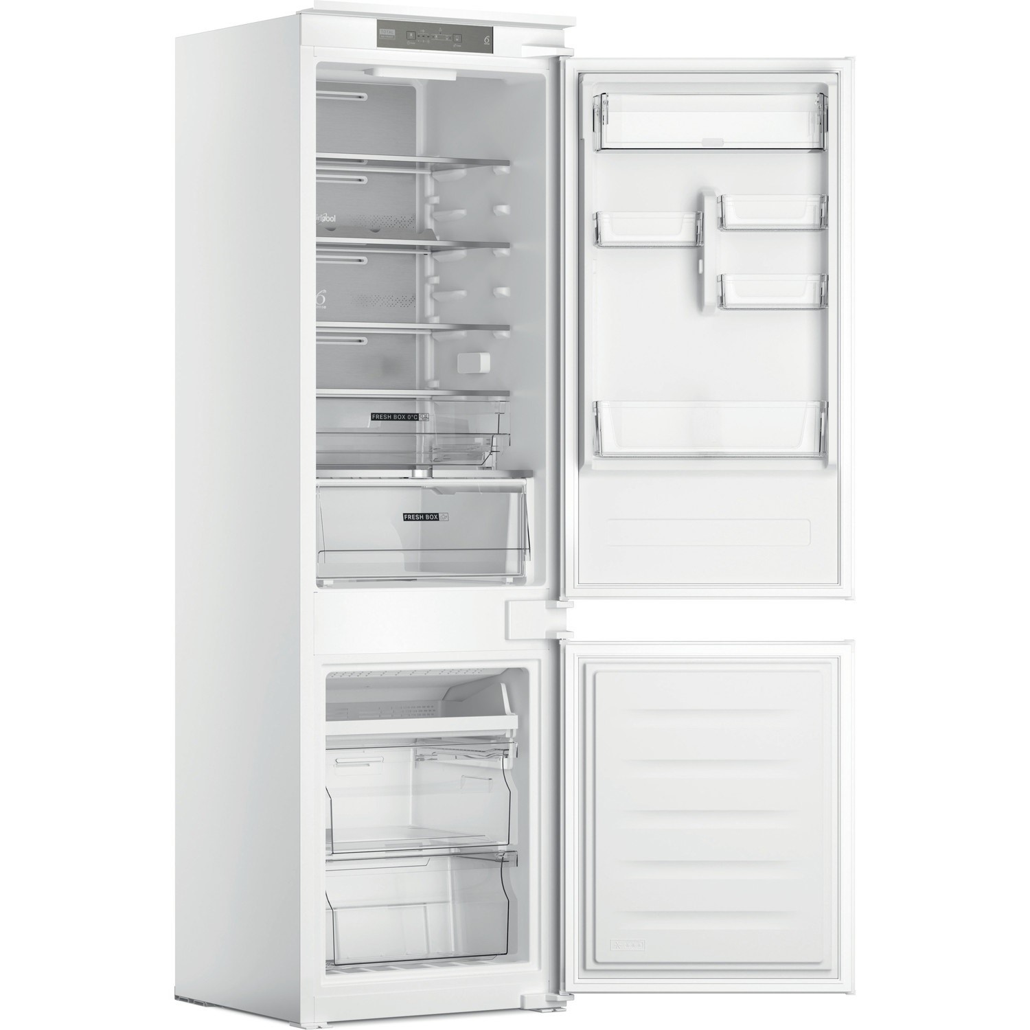 Whirlpool 250 Litre 70/30 Integrated Fridge Freezer - Image 2