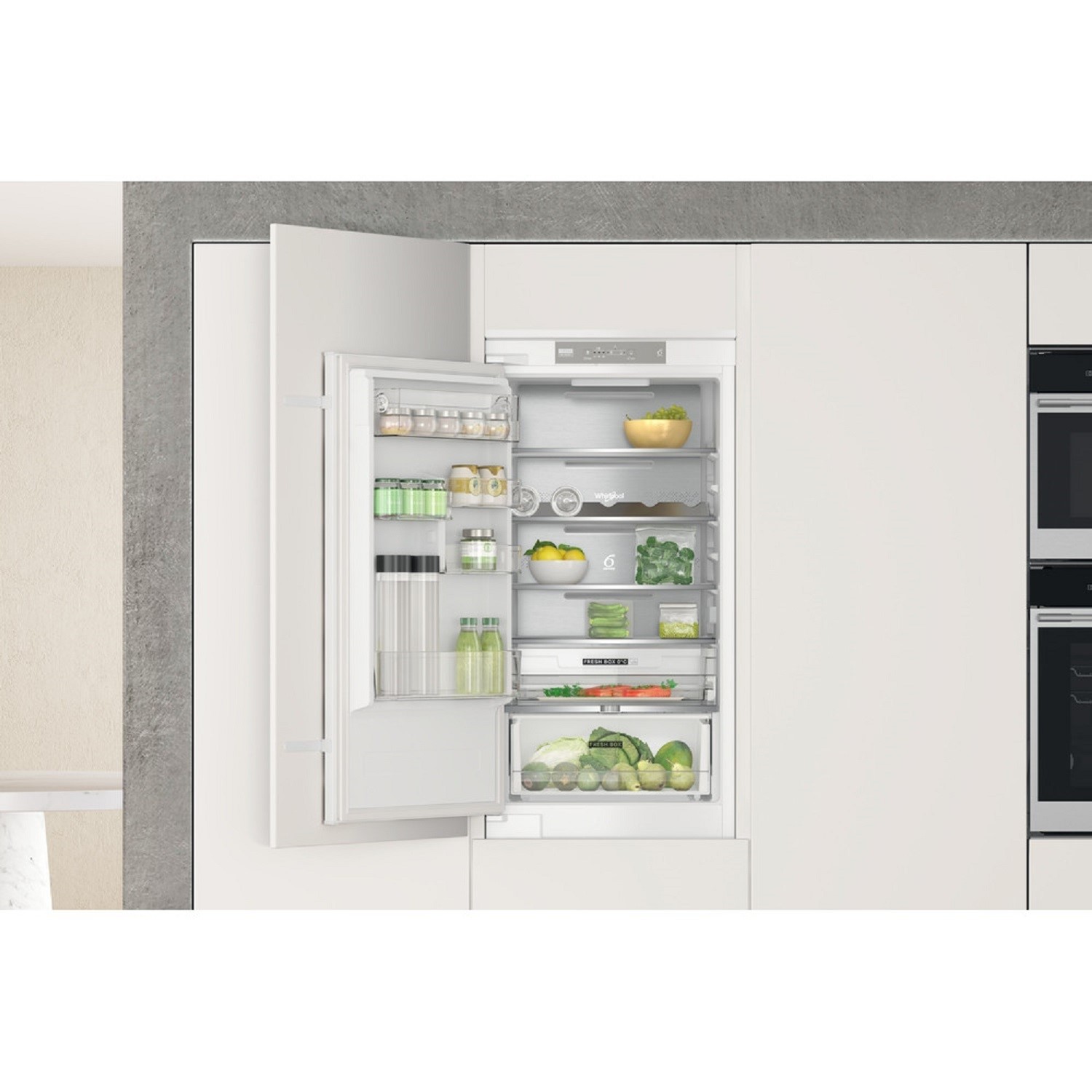Whirlpool 250 Litre 70/30 Integrated Fridge Freezer - Image 7