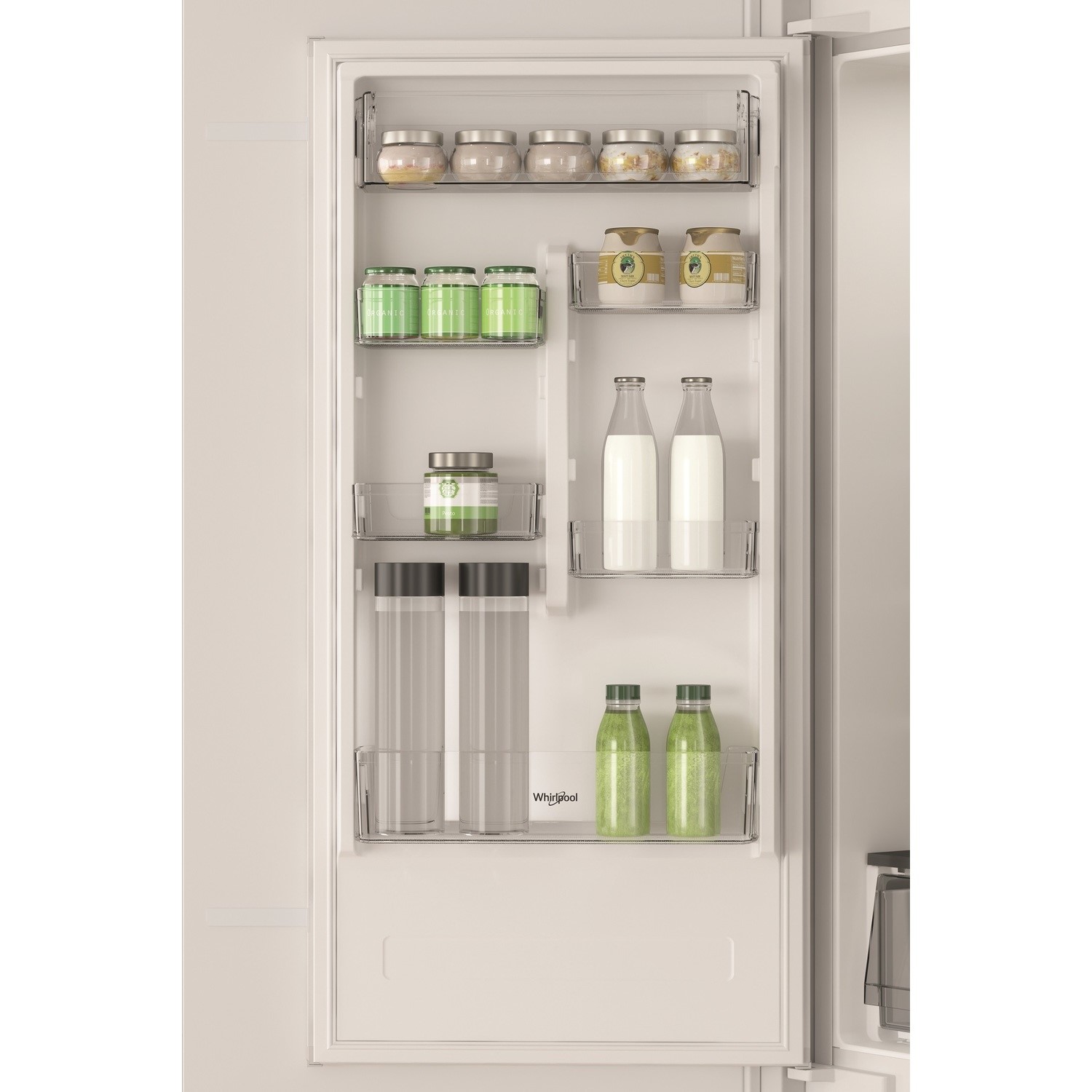 Whirlpool 280 Litre 70/30 Integrated Fridge Freezer - White - Image 4