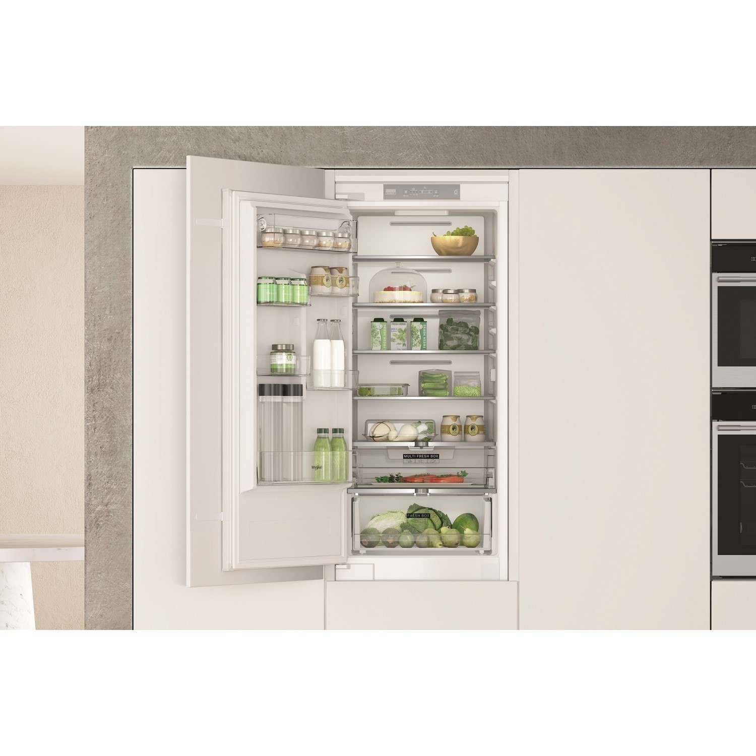 Whirlpool 280 Litre 70/30 Integrated Fridge Freezer - White - Image 7