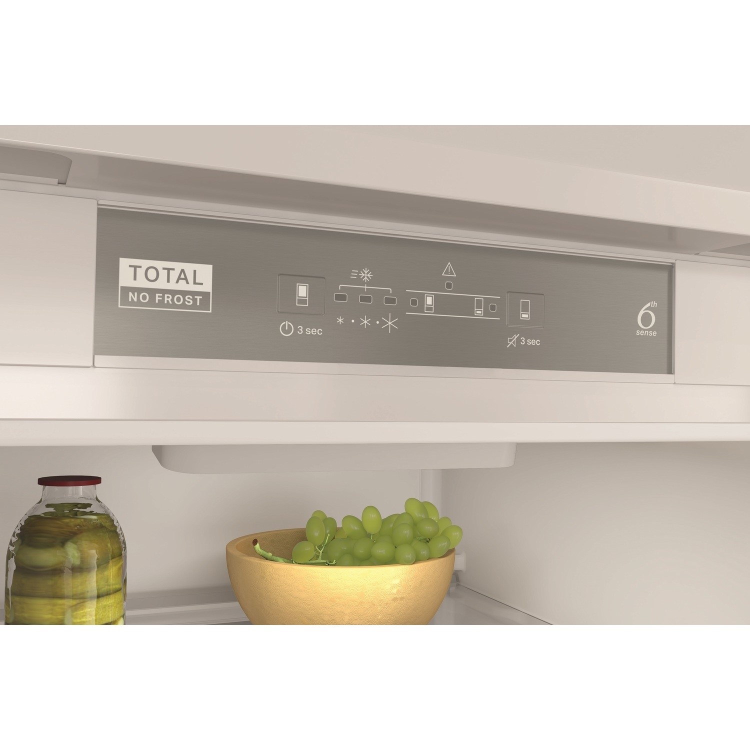 Whirlpool 280 Litre 70/30 Integrated Fridge Freezer - White - Image 9