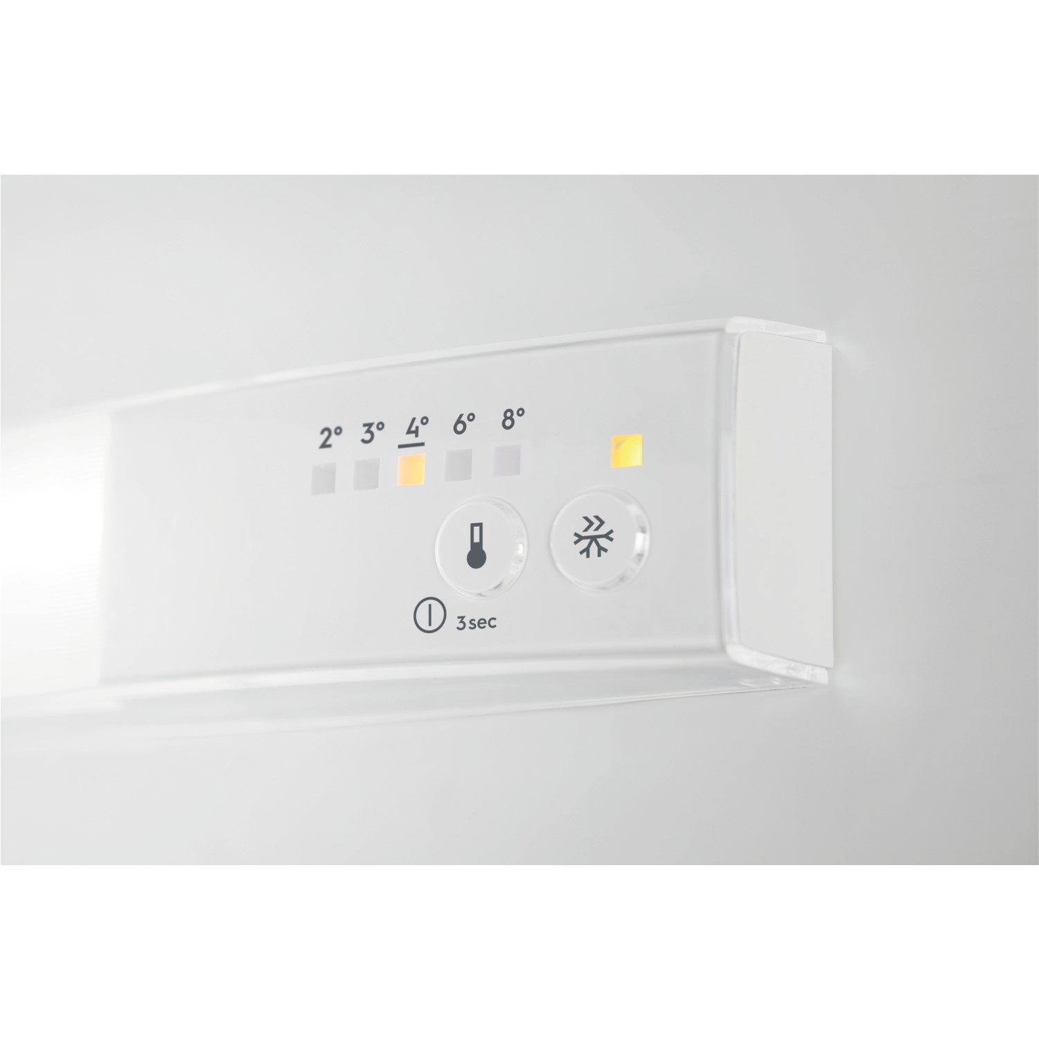 Zanussi 109 Litre Under Counter Integrated Fridge - White - Image 2