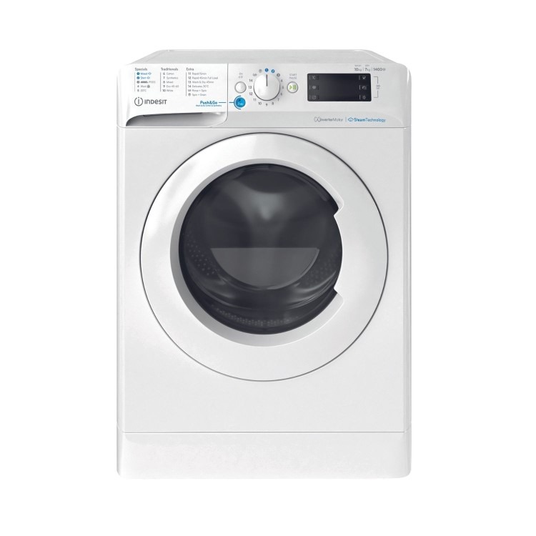Indesit Push&Go 10kg Wash 7kg Dry 1400rpm Washer Dryer - White